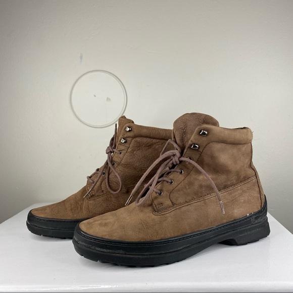 Keds OutDoor Brown Leather Lace Up Ankle Boots - Picture 2 of 11